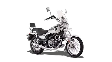 बजाज एवेंजर क्रूज़ 220 ठीक सामने तीन चौथाई