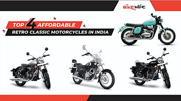 Top 4 affordable modern-retro motorcycles in India
