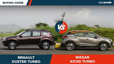 Nissan Kicks Turbo vs Renault Duster Turbo - Buying Guide