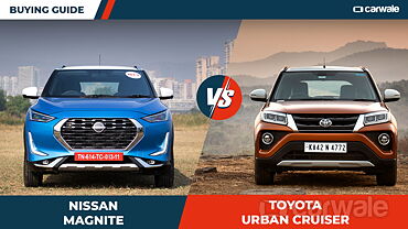 Nissan Magnite vs Toyota Urban Cruiser - Buying Guide 	