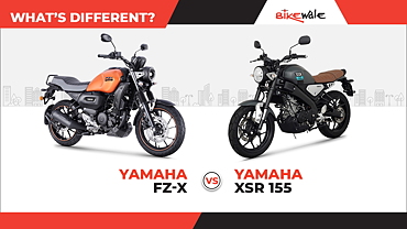 New Yamaha FZ X vs Yamaha XSR 155: Whatu0027s Different? - BikeWale