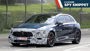 Mercedes-AMG A45 facelift spotted testing for the first time