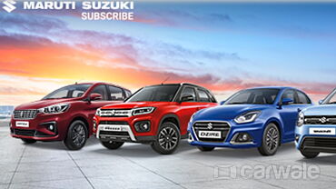 Maruti Suzuki subscription program - All you need to know