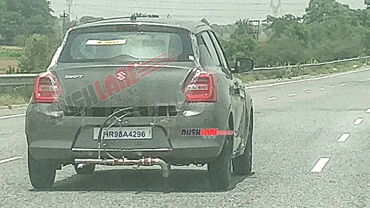 Is this the Maruti Suzuki Swift CNG version on test?