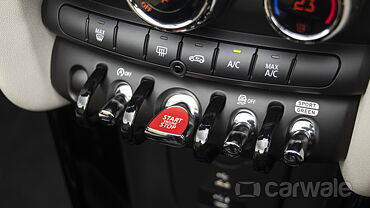 MINI Cooper Convertible Engine Start Button