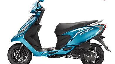 TVS Scooty Zest 110 Price, Images, Colours, Mileage & Reviews | BikeWale