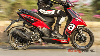 aprilia sr 150 price and mileage