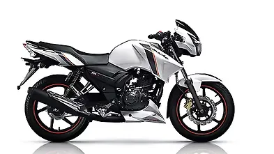 tvs apache rtr 160 price images colours mileage reviews bikewale