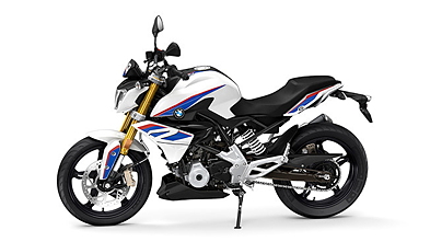 bmw bike white