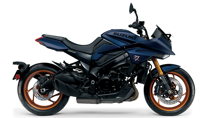 Suzuki Katana Metallic Mat Stellar Blue