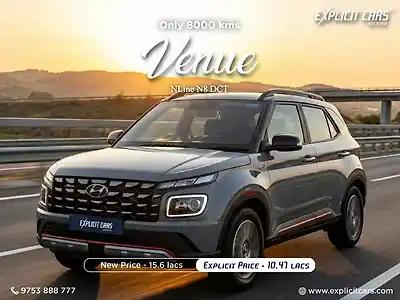 Second Hand हुंडई वेन्यू एन लाइन n8 डीसीटी in कोलकाता