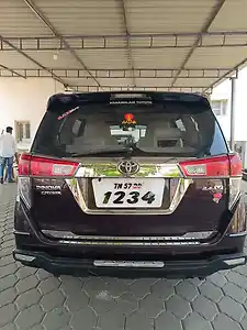 2017 टोयोटा इनोवा क्रिस्टा 2.4 Z 7 STR 1 2017 टोयोटा इनोवा क्रिस्टा 2.4 Z 7 STR 1