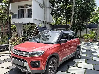 2021 मारुति सुज़ुकी विटारा ब्रेज़ा zxi प्लस एटी दोहरे रंग 1
