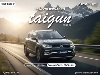 Second Hand Volkswagen Taigun Topline 1.0 TSI MT (Electric Seats) in Kolkata