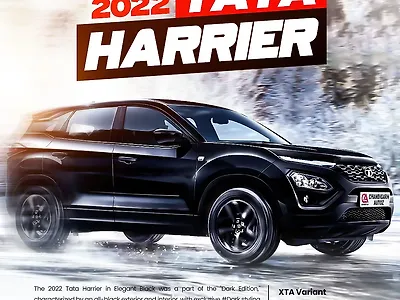 Second Hand Tata Harrier XTA Plus Dark Edition in Chandigarh