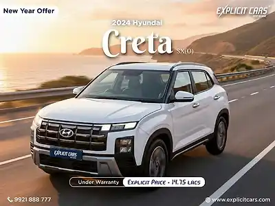 Second Hand हुंडई क्रेटा SX (O) Petrol 1.5L Manual in कोलकाता