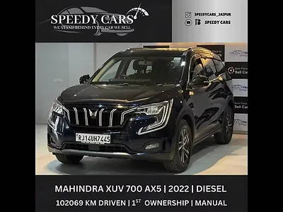 Second Hand Mahindra XUV700 AX 5 Diesel MT 7 STR [2021] in Jaipur