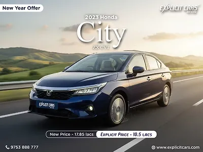 Second Hand Honda City ZX CVT Petrol in Kolkata