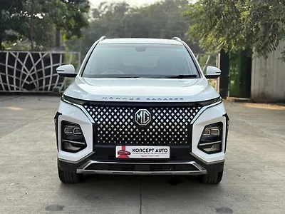 Second Hand MG Hector Plus Sharp Pro 1.5 Turbo Petrol CVT 7 STR in Thane