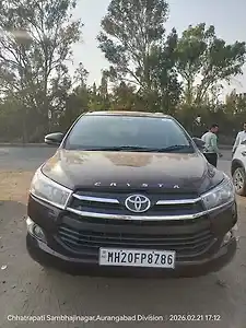 Second Hand टोयोटा इनोवा क्रिस्टा 2.4 gx 7 सीटर in Chhatrapati Sambhaji Nagar Second Hand टोयोटा इनोवा क्रिस्टा 2.4 gx 7 सीटर in Chhatrapati Sambhaji Nagar