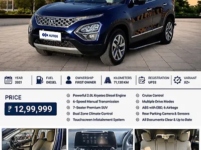 Second Hand Tata Safari XZ Plus in Lucknow