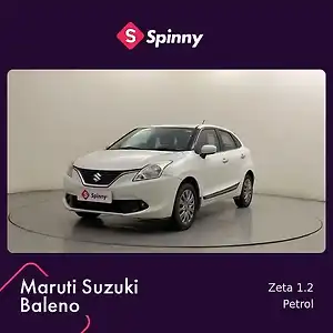 2016 Maruti Suzuki Baleno Zeta 1.2 1