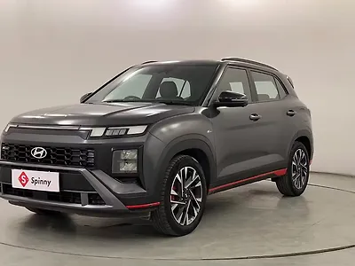 Second Hand Hyundai Creta N Line N10 1.5 Turbo DCT Titan Grey Matte in Pune