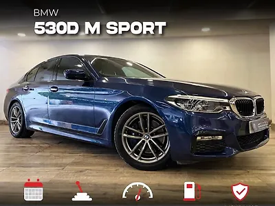 2018 BMW 5-Series 530d M Sport [2017-2019] 1