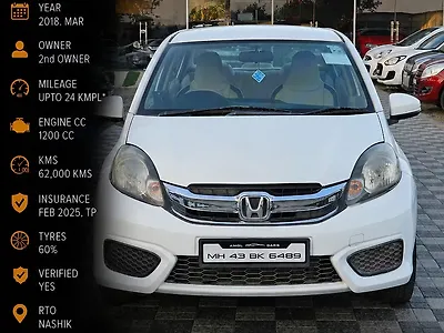 2018 Honda Amaze 1.2 S MT Petrol [2018-2020] 1