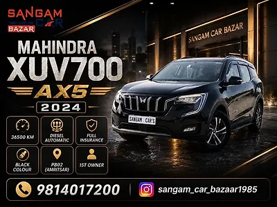 2024 Mahindra XUV700 AX5 2WD Diesel 2.2L Turbo Automatic 7 STR 1