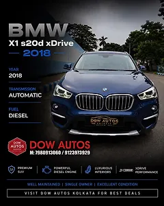 2018 BMW X1 sDrive20d xLine 1 2018 BMW X1 sDrive20d xLine 1