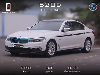 Second Hand बीएमडब्ल्यू 5 सीरीज़ 520d लग्ज़री लाइन [2017-2019] in चेन्नई