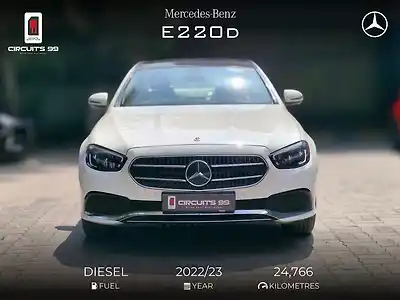2022 मर्सिडीज़ बेंज़ E-क्लास e 220d एक्सक्लूज़िव [2021-2023] 1