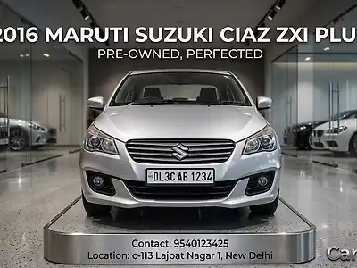 Second Hand मारुति सुज़ुकी सियाज zxi प्लस in दिल्ली