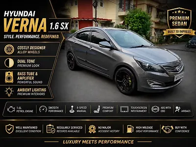 2016 Hyundai Verna 1.6 VTVT SX 1 2016 Hyundai Verna 1.6 VTVT SX 1