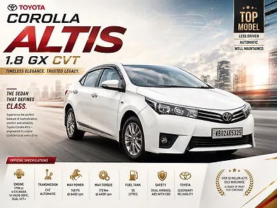 2016 Toyota Corolla Altis 1.8 G AT 1