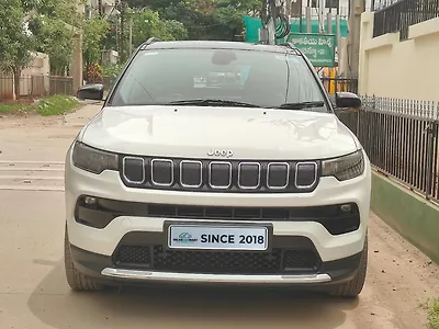 Second Hand Jeep Compass Limited (O) 2.0 Diesel [2021] in Hyderabad
