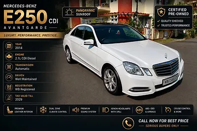 2014 Mercedes-Benz E-Class E250 CDI Avantgarde 1 2014 Mercedes-Benz E-Class E250 CDI Avantgarde 1