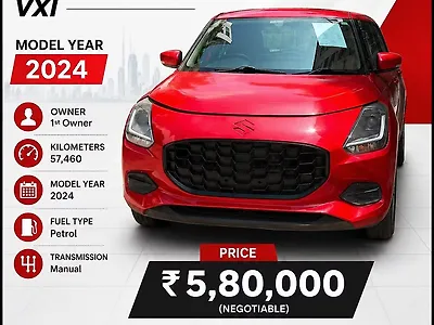 2024 Maruti Suzuki Swift VXi Petrol Manual 1