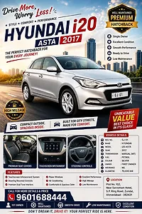 2017 Hyundai Elite i20 Asta 1.2 1 2017 Hyundai Elite i20 Asta 1.2 1