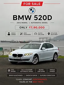 2012 BMW 5-Series 520d Sedan 1 2012 BMW 5-Series 520d Sedan 1