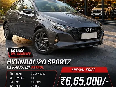 2022 Hyundai Elite i20 Sportz 1.2 MT [2020-2023] 1