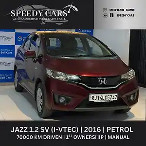 2016 होंडा जैज़ SV पेट्रोल 1 2016 होंडा जैज़ SV पेट्रोल 1