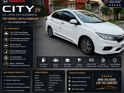 2017 Honda City ZX CVT Petrol [2017-2019] 1