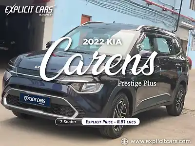 2022 किआ कारेन्स प्रेस्टिज प्लस 1.4 पेट्रोल एमटी 7 सीटर 1