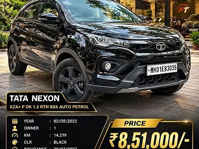 2022 Tata Nexon XZA Plus (Premium) Dark Edition 1 2022 Tata Nexon XZA Plus (Premium) Dark Edition 1