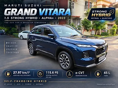 2023 Maruti Suzuki Grand Vitara Alpha Plus 2WD Hybrid (Electric + Petrol) 1.5L Automatic (e-CVT) 1