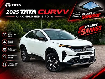 2025 Tata Curvv ICE Accomplished S 1.2 Revotron Petrol 7DCA [2024-2025] 1