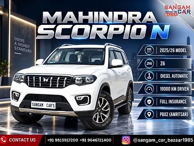 2025 Mahindra Scorpio N Z6 2WD Diesel 2.2L Turbo Automatic 7 STR [2023-2026] 1
