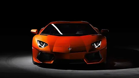 Lamborghini Aventador Front View